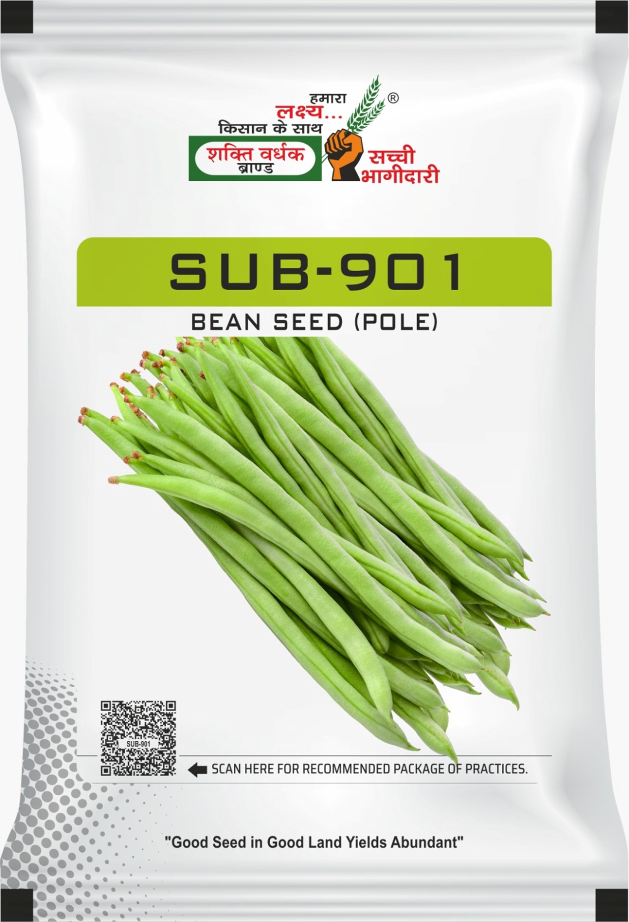 SUB-901, Best Pole Beans Seeds, 