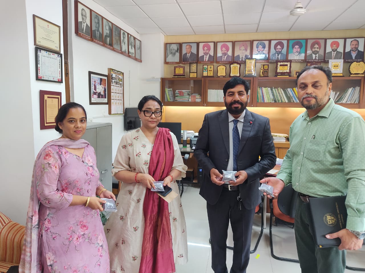 PAU enters into an MOU with Shakti Vardhak Hybrid Seeds for commercialisation of Hybrid Mustard PGSH 2155